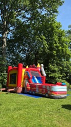 fire 1756752784 Fire Truck Dual Lane Combo Slide